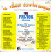 Verso de la pochette : (Gérard Camoin - Paltok chante : Je suis un rigolo)