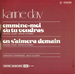 Verso : (Karine Day - Emmène-moi où tu voudras)