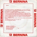 Une Bernina, c'est pour la vie. Toutes les cames en acier sont incorporées. (Bernina - Message aux futurs membres de la grande famille Bernina)