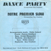 Le verso de la pochette : (André - Dance party)
