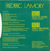 Le verso de la pochette : (Frédéric Lamory - Girls and Boys)