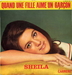 La pochette du EP (Sheila - L'âne, le bœuf et le petit mouton)