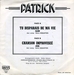  (Patrick - Tu disparais de ma vie)