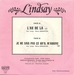 Le verso de la pochette : (Lindsay - Je ne sais pas çe qu'il m'arrive)