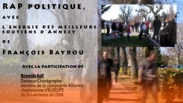 K-Bayrou et les Jeunes Démocrates de l'UDF - T'auras mon vote, Bayrou (Mon bulletin dans ton urne)