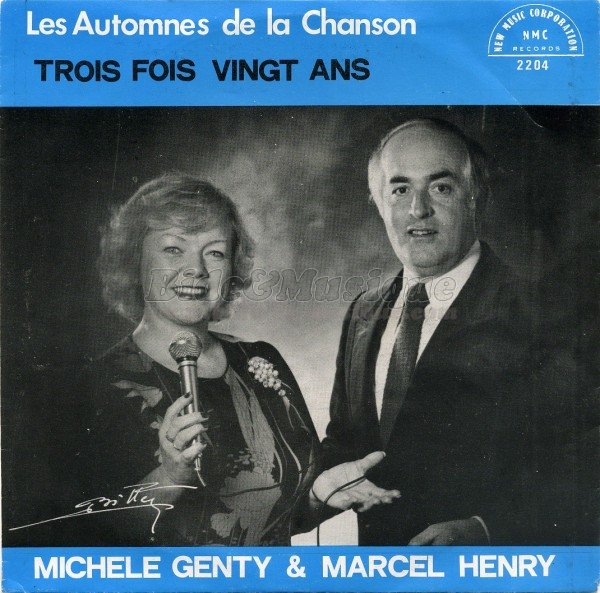 Michèle Genty et Marcel Henry - Trois fois vingt ans