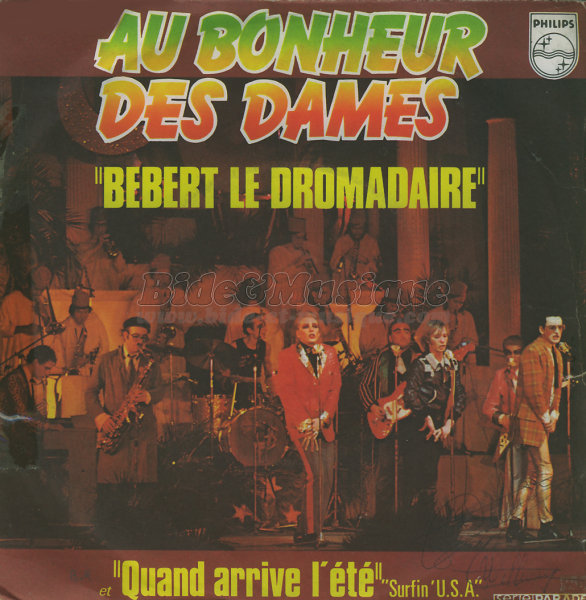 Au Bonheur des Dames - Bébert le dromadaire