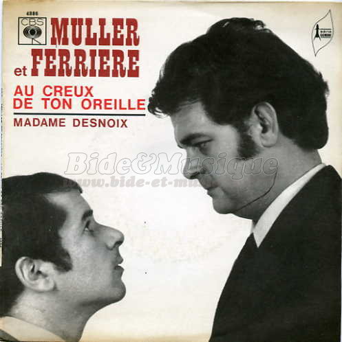 Muller et Ferrière - Au creux de ton oreille