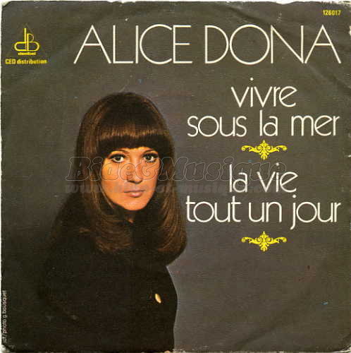 Alice Dona - Vivre sous la mer
