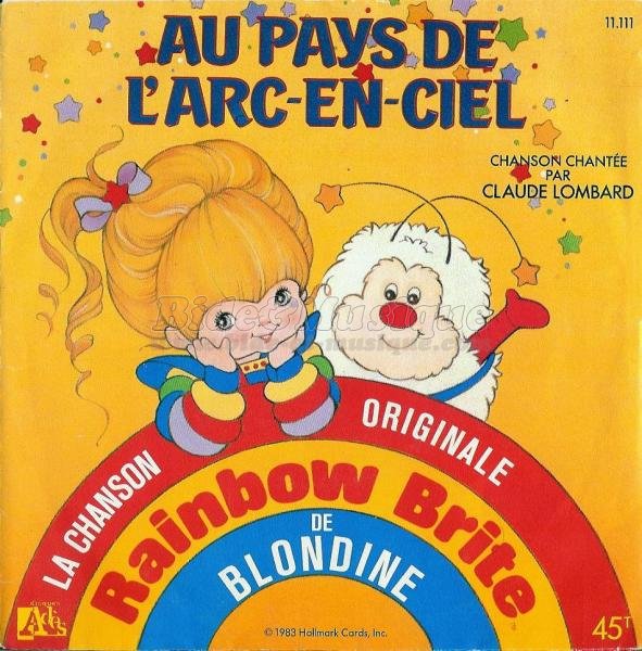 Claude Lombard - Rainbow Brite au pays de l'arc-en-ciel