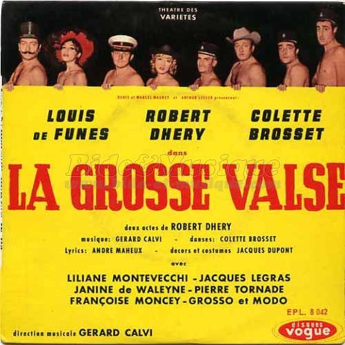 Louis de Funès - C'est défendu (La grosse valse)