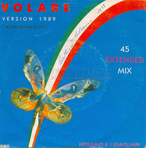 Rosario E I Giaguari - Volare (nel blù dipinto di blù)