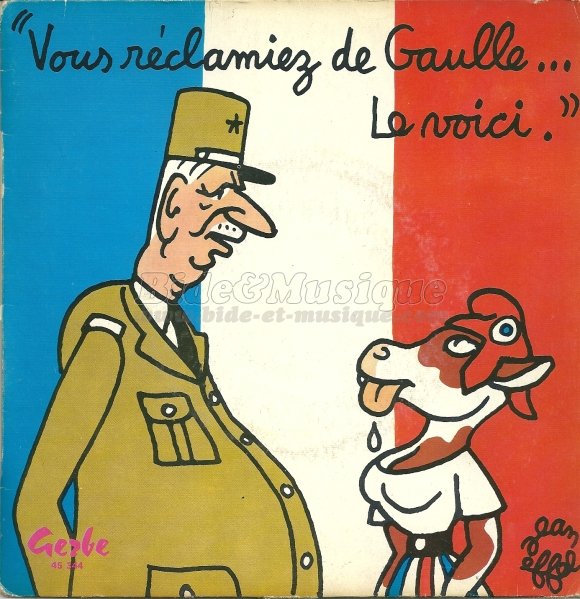 Vous réclamiez De Gaulle...Le voici - Municipalobide