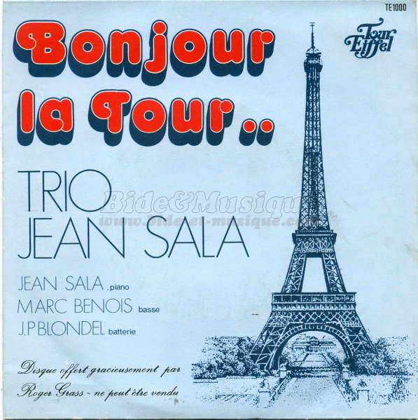 Trio Jean Sala - Bide à Paris