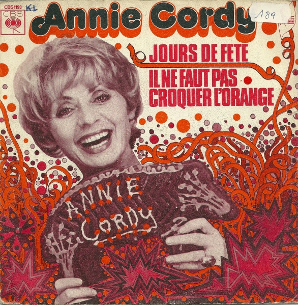 Annie Cordy - Jours de fête
