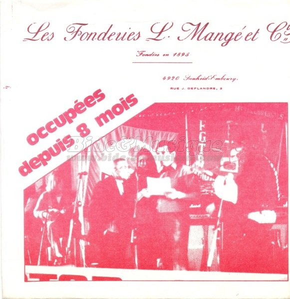 Travailleurs de chez Mangé et le groupe Expression, Les - Déprime :..-(