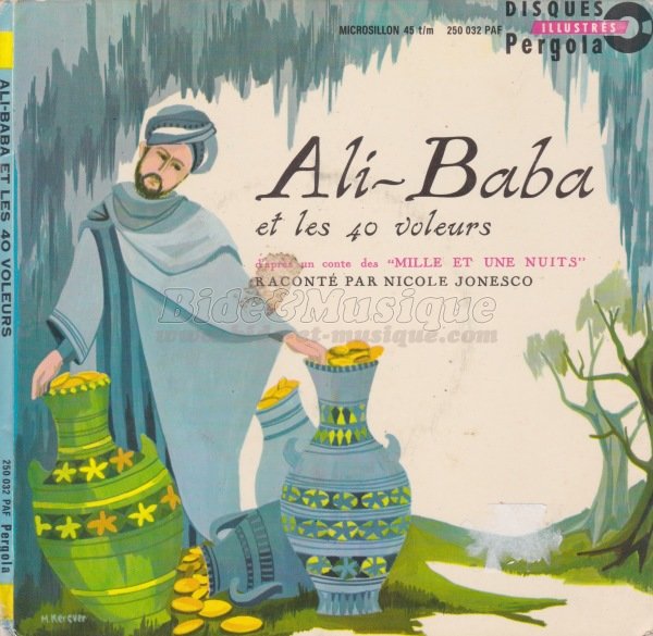 Les belles histoires de Noël - Ali Baba et les 40 voleurs raconté par Nicole Jonesco