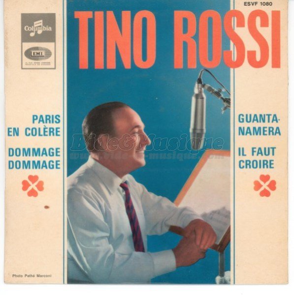 Tino Rossi - Paris en colère