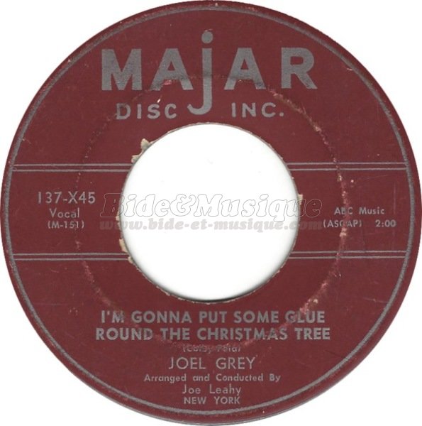Joël Grey - I'm gonna put some glue around the Christmas tree