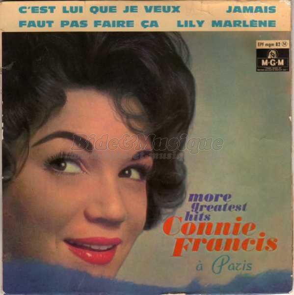 Connie Francis - Faut pas faire ça