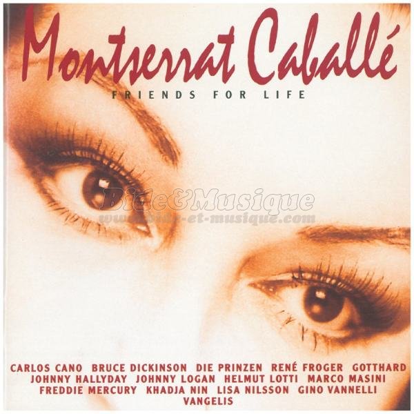 Montserrat Caballé et Johnny Hallyday - Chanter pour ceux qui sont loin de chez eux