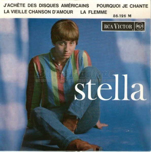 Stella - J'achète des disques americains