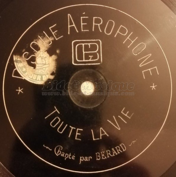 Adolphe Bérard - Bides à l'ancienne