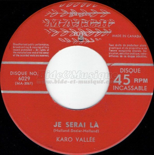 Karo Vallée - Chez les yé-yé