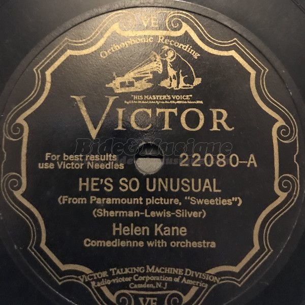 Helen Kane - Bides à l'ancienne