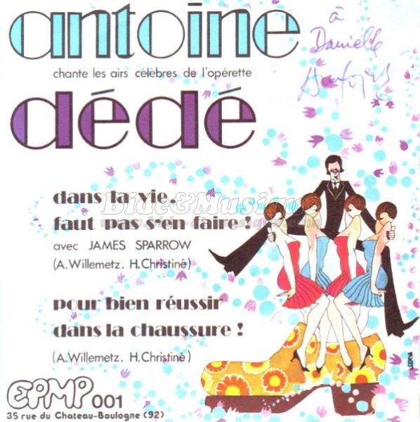 Antoine et James Sparrow - Dans la vie faut pas s'en faire