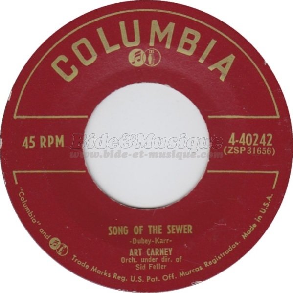 Art Carney - Song of the sewer