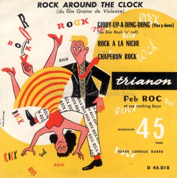 Peb Roc et ses Rocking Boys - Rock à la niche