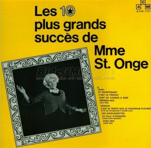 Madame St-Onge - Inécoutables, Les