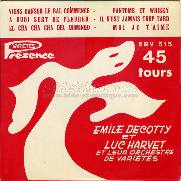 Emile Decotty et Luc Harvet - Fantôme et whisky