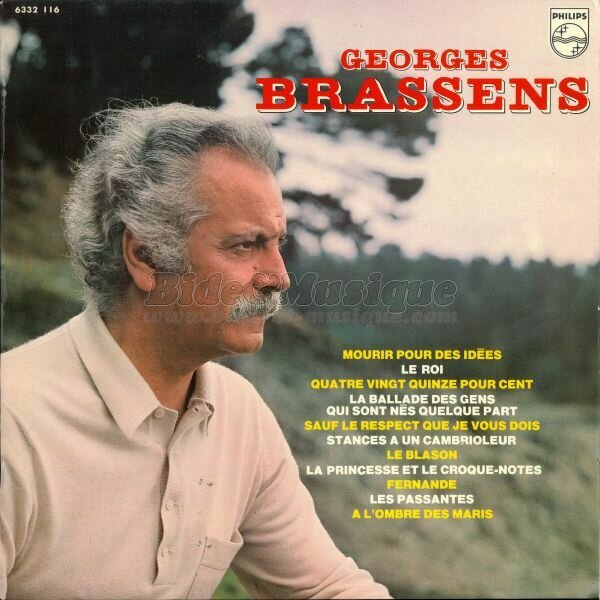 Georges Brassens - Mourir pour des idées