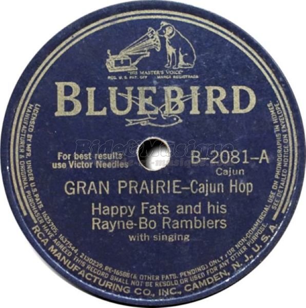Happy Fats and his Rayne-Bo Ramblers - Bide in America