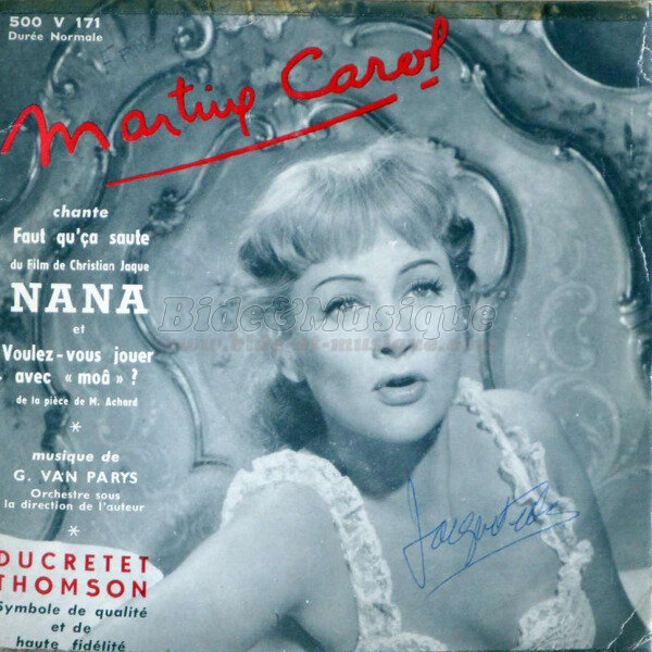 Martine Carol - Années cinquante