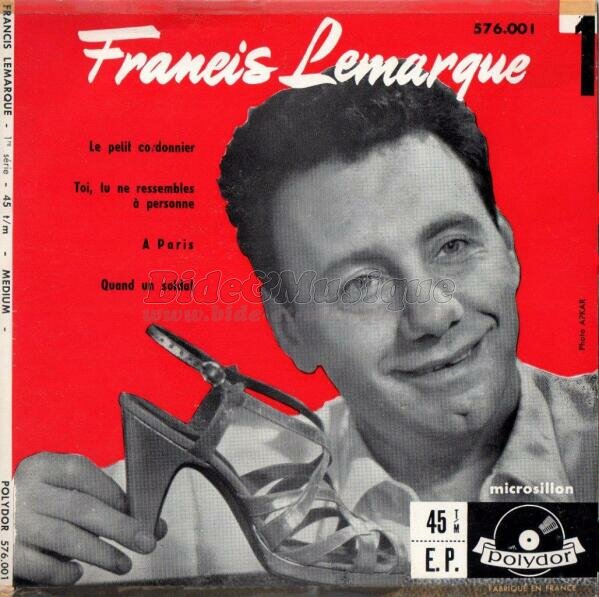 Francis Lemarque - Années cinquante