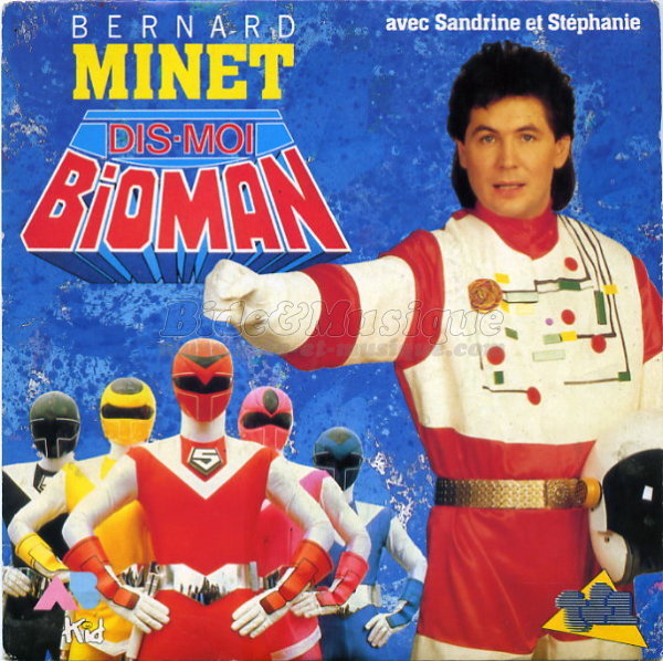 Bernard Minet avec Sandrine et Stéphanie - Dis-moi Bioman