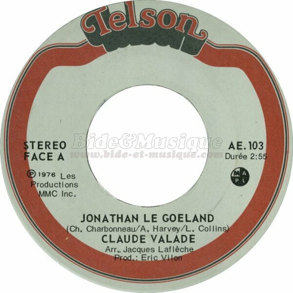 Claude Valade - Jonathan le goéland