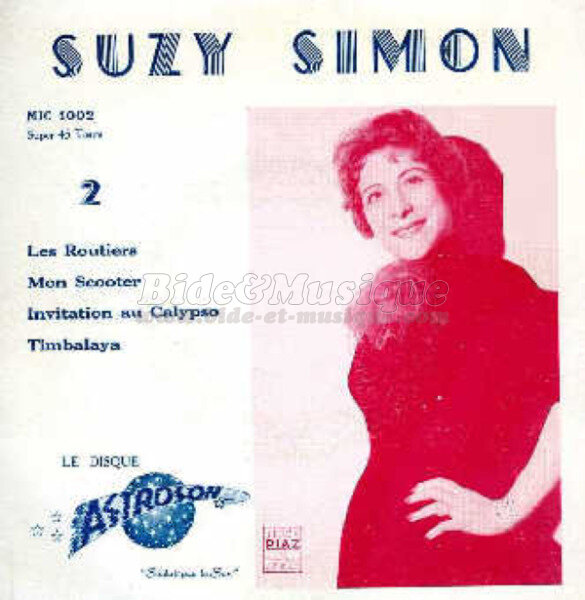 Suzy Simon - Années cinquante