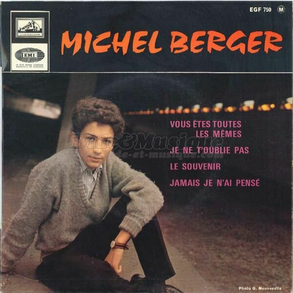Michel Berger - Vous êtes les mêmes