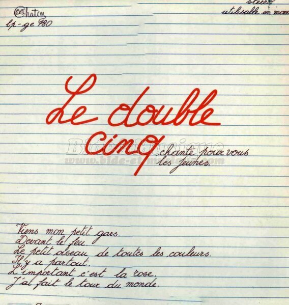 Le Double Cinq - Le jour où le bateau viendra