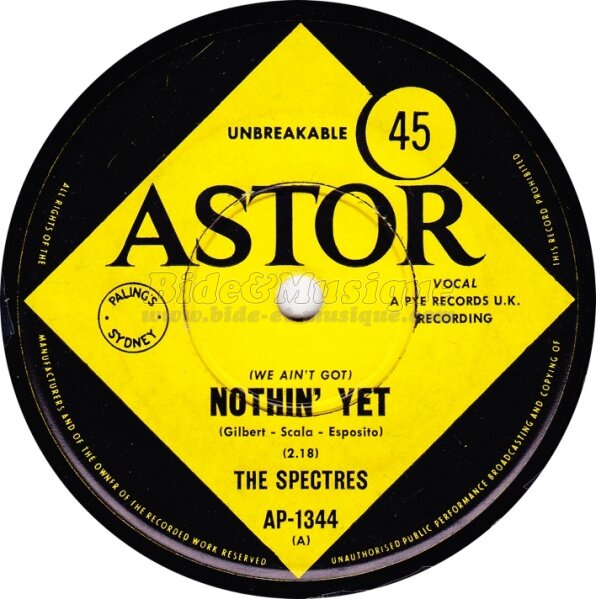 Spectres, The - Reprise surprise ! [couplée avec l'original]
