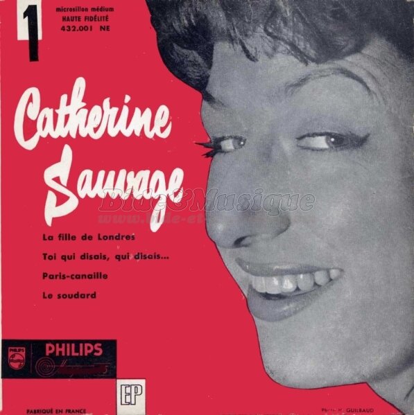 Catherine Sauvage - Années cinquante