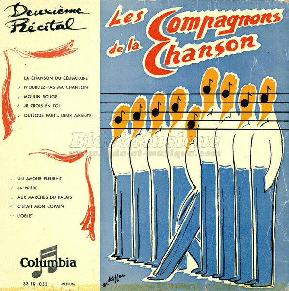Compagnons de la Chanson, Les - Années cinquante