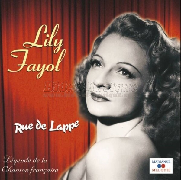 Lily Fayol - Années cinquante