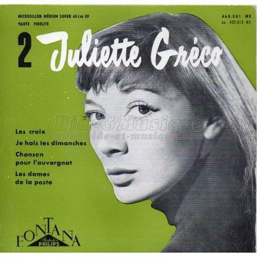 Juliette Gréco - Années cinquante
