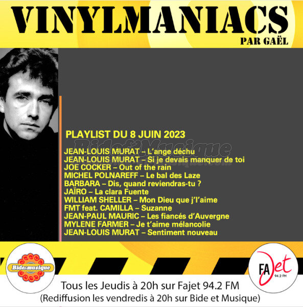Vinylmaniacs - Emission n°263 (8 juin 2023)