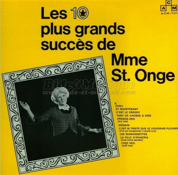 Madame St-Onge - Inécoutables, Les
